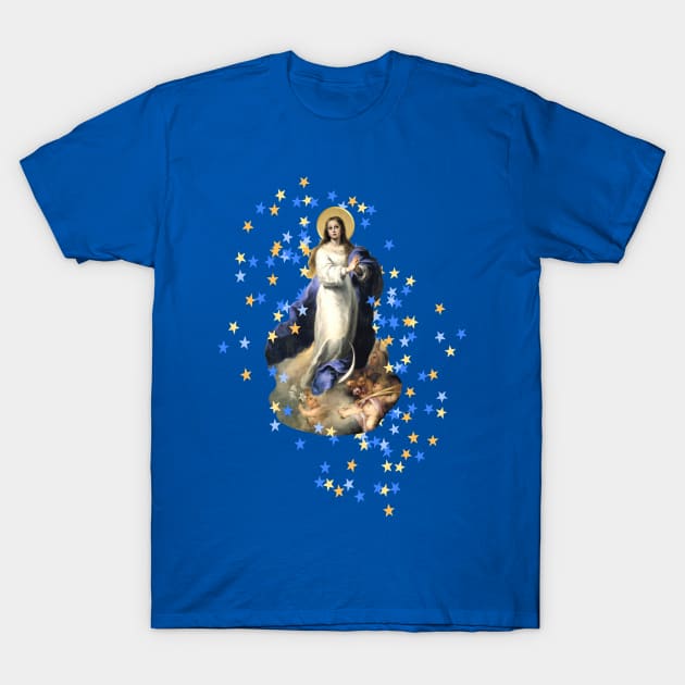 Immaculate Conception Assumption Virgin Mary Nicaragua Esteban T-Shirt by hispanicworld